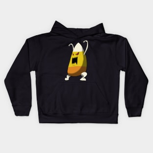 Candy Corn Monster Kids Hoodie